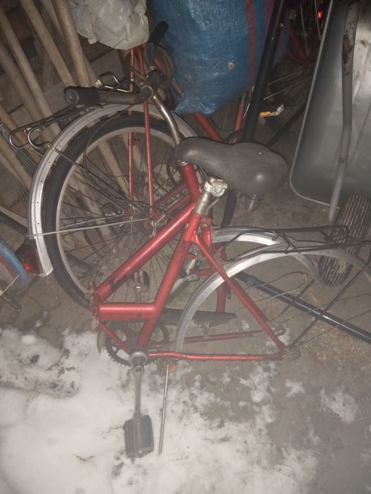 Rama składana z widelcem