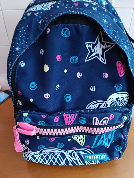 Mochila escolar como nova