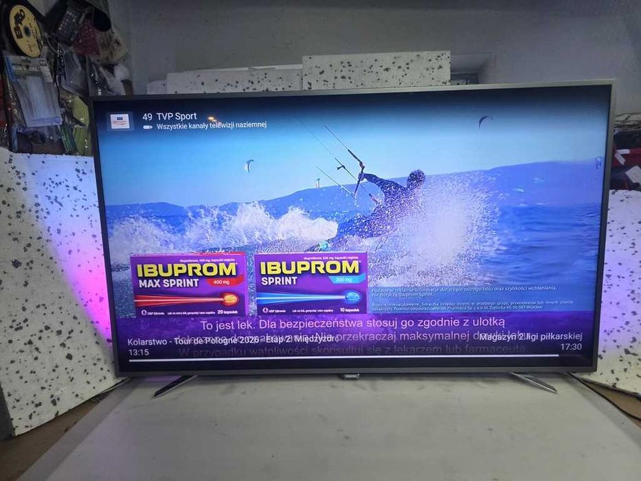TV LED PHILIPS 55 cali - 4k uhd - ambiliht Android