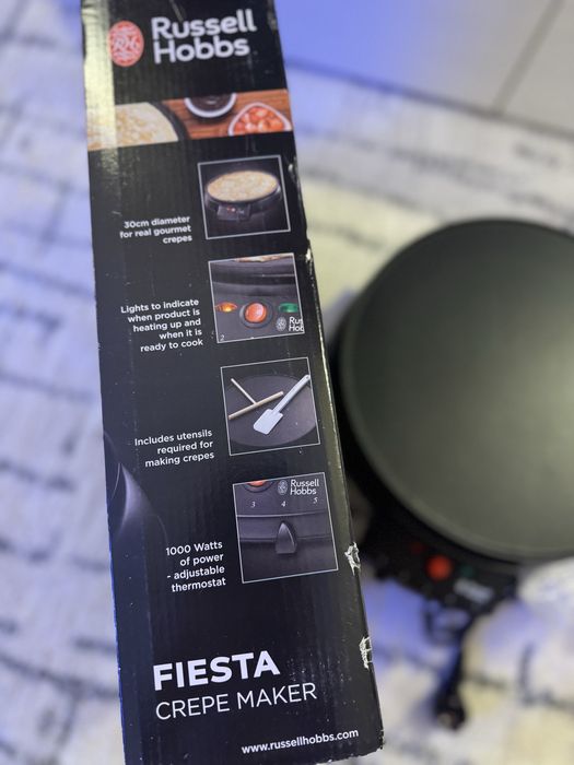Naleśnikarka Russell Hobbs Fiesta 1000W z regulacją temperatury