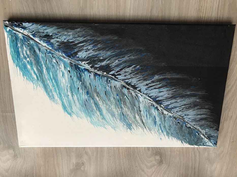 Obraz akryl na płótnie 30x50 abstrakcja