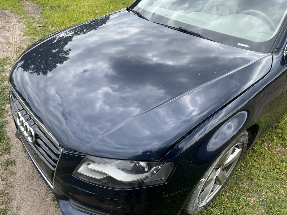 AUDI A4 B8 LZ5A 08-11 maska zderzak drzwi błotnik klapa lampa części