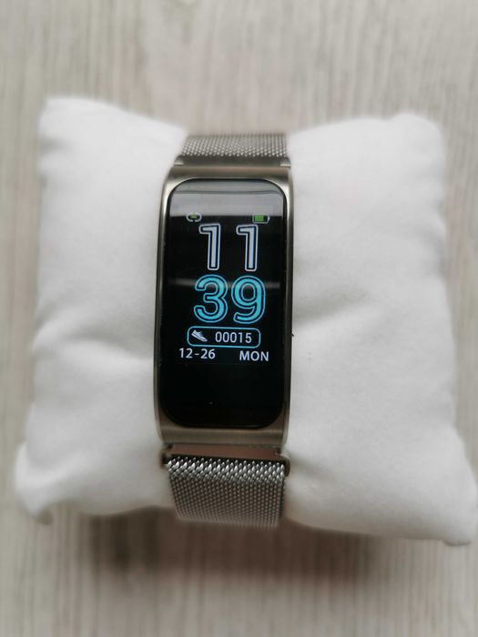 Smart watch Artnico GWB006 / AK12 - srebrna bransoleta