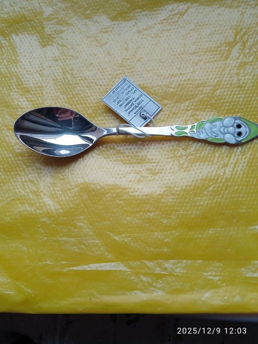 Ложка срібна, дитяча, 925 проба, Естонія