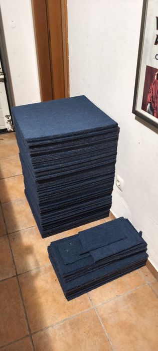 Alcatifa modelar - pavimento 50cm x 50 cm