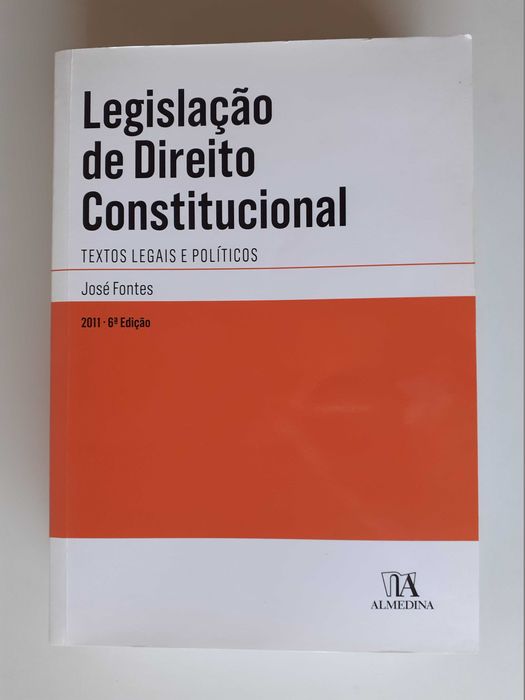 Livro "Legislação de Direito Constitucional"