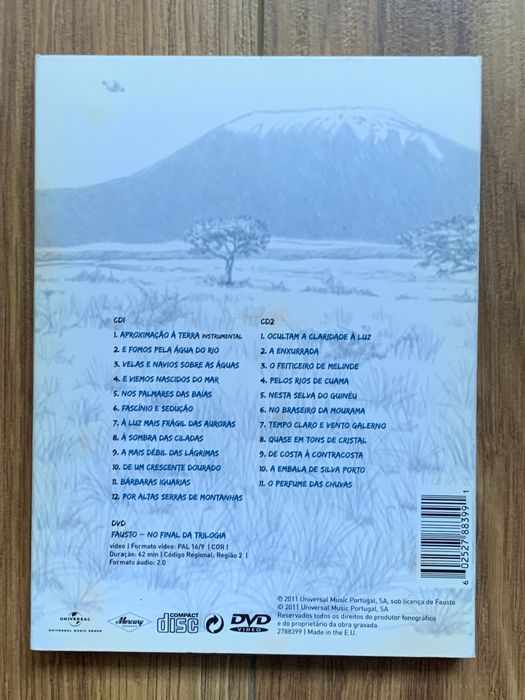 Fausto - Em Busca das Montanhas Azuis - CD + DVD