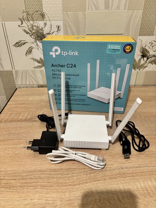 Роутер TP-Link Archer C24, б/у.