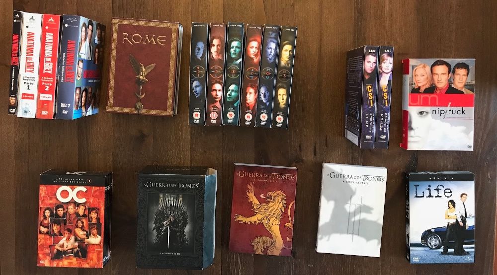 [Vendo] Séries de TV em DVD