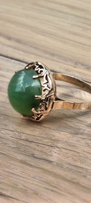 Złoty pierścionek Warmet r.22