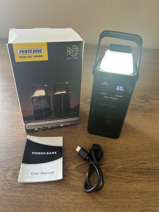 Powerbank Selectec 66W, 20000 mAh