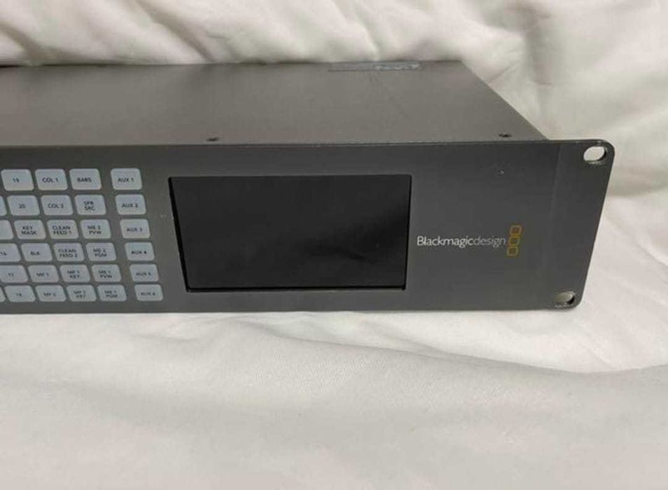 Captura e reprodução Blackmagic Design Atem 2 Me Production Studio 4k