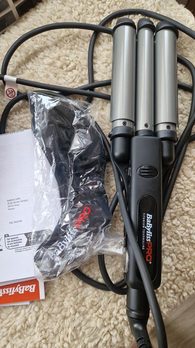 Babyliss pro потрійна плойка