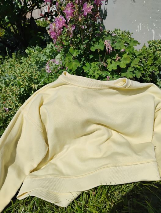 Bluza cytryna m krótka