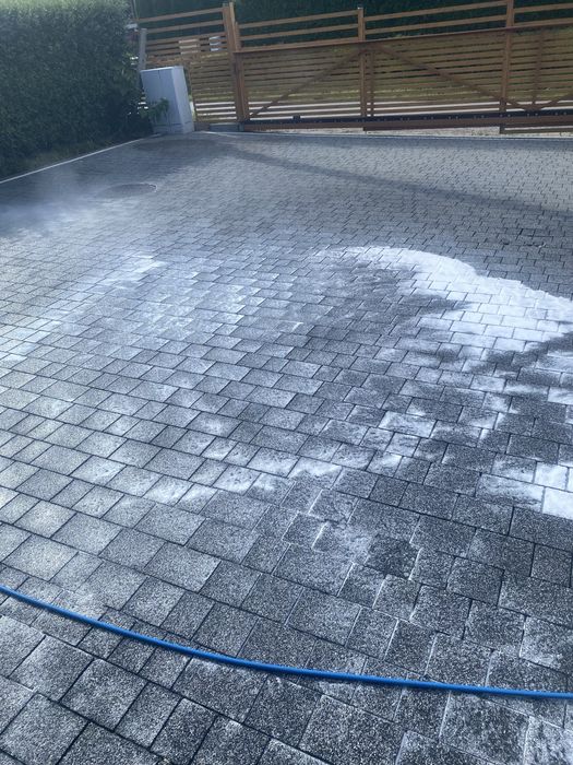 Mycie kostki fugowanie