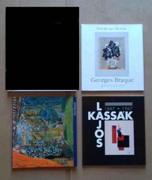 Catálogos de arte - Calder, Bonnard, Calapez, Sanches, Mulican, Amado