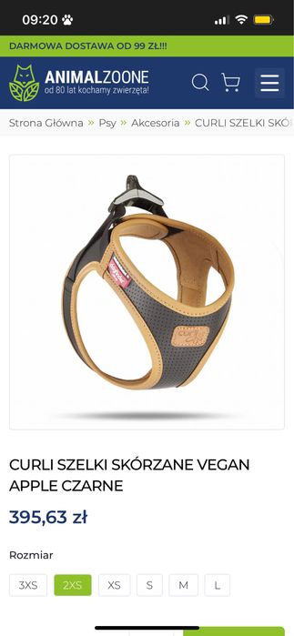 Szelki dla psa inpost