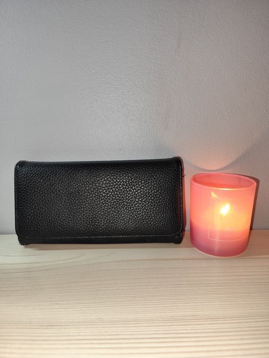 Portfel damski czarny