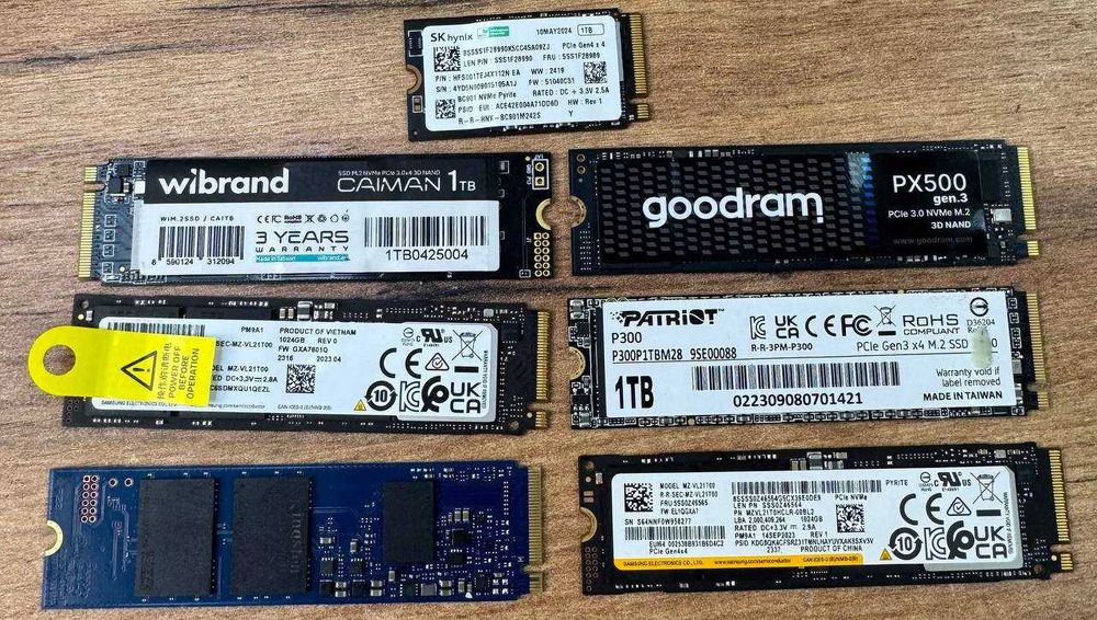 Накопичувач SSD NVMe 512-2Tb