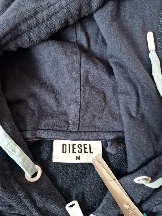 Bluza damska rozpinana full zip hoodie Diesel