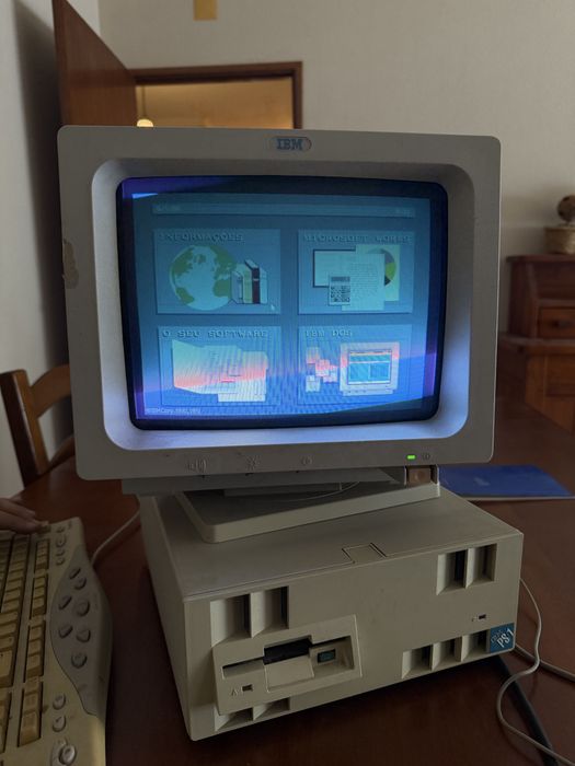 Computador IBM + manuais