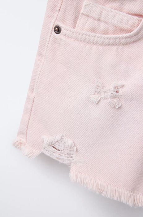 Нові джинсові шорти Zara для дівчинки 12-13 років на зріст 152-158 см