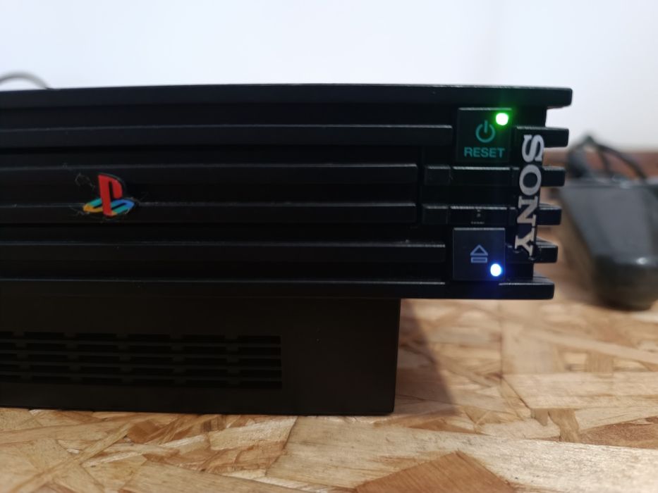 PlayStation 2 a funcionar