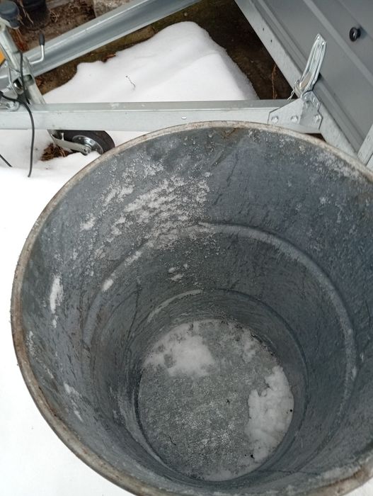 Beczka metalowa 120 l