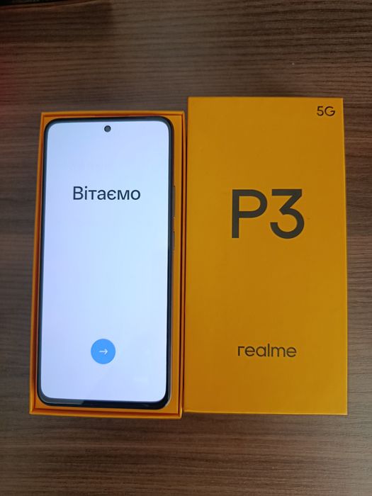 Realme P3 "5G"  8/256  з NFC  Глобальна Европейська версія