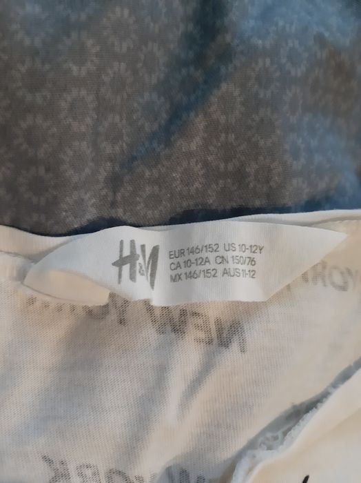 Krótka bluzka h&m rozm. 146/152