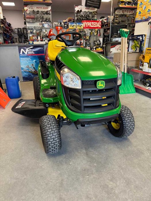 Traktorek Kosiarka John Deere E100 Briggs&Startton z USA TYLKO 55 Godz