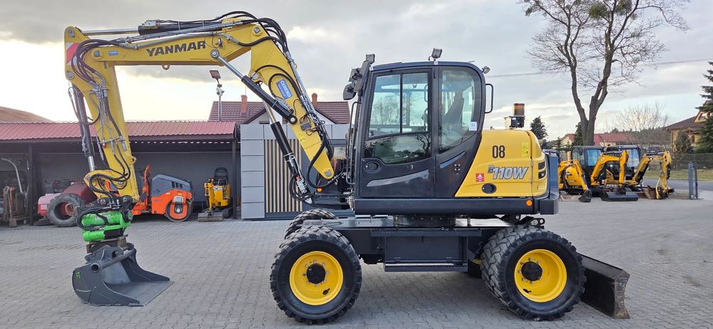 Terex <<Yanmar B110W, 2020 rok, Rototilt!, nowe opony, łyżka skandynawska nowa! 6500Mtg sprowadzona z zagranicy!>>  <<Yanmar B110W, 2020r, Rototilt! 6500Mtg, nowa łyżka, sprowadzona!>>