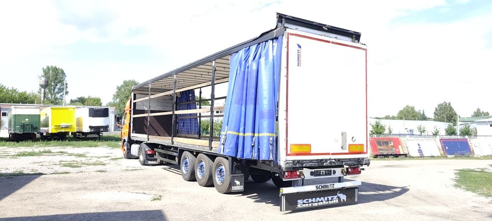 Штора шміц 15 рік тент лісовоз свіжопригнаний