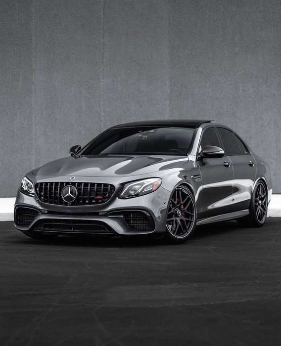 Обвес на Mercedes e w213 e63s amg Бампер диффузор