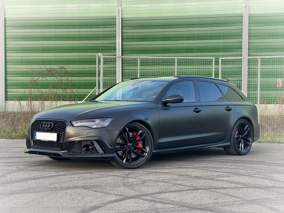 Audi RS6 Avant C7 | 0-100: 3s | NOWA CENA | SATIN BLACK