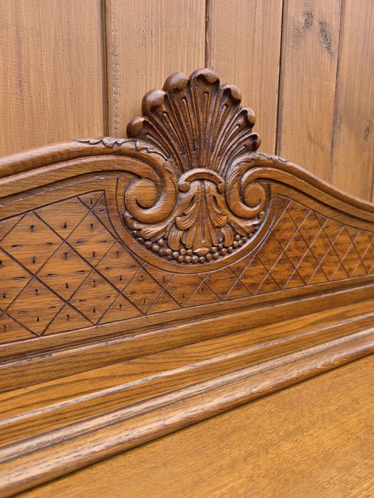 Rzeźbiona jadalnia Ludwik Prowansja stół komoda witryna  #1913 Węgrów