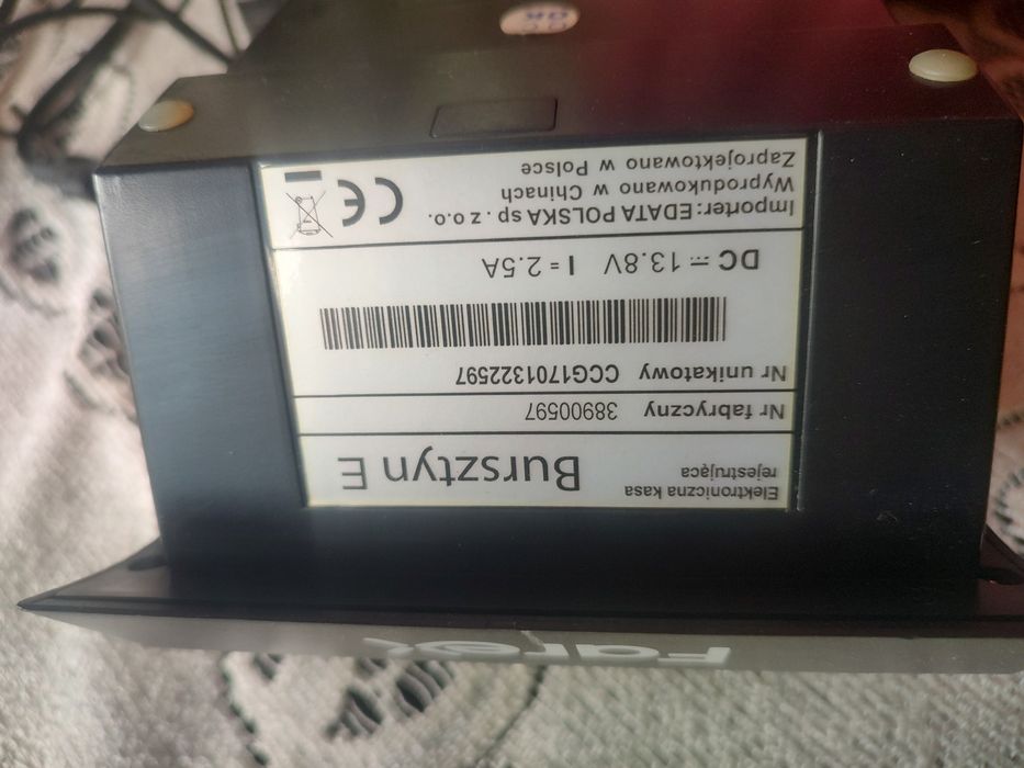 Kasa Farex Bursztyn E