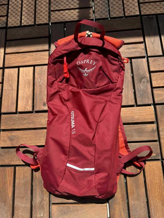 Plecak rowerowy Osprey Kitsuma 1.5 czerwony