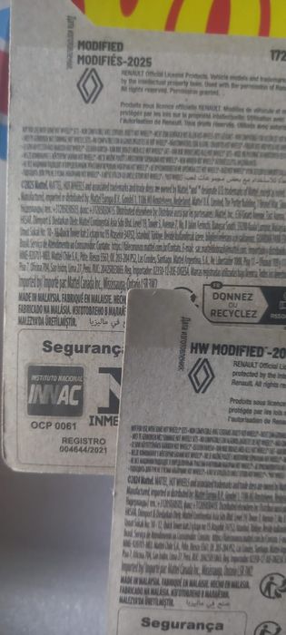 Conjunto 2 Renault Espace F1 Hot Wheels