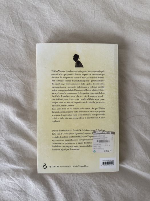 livro o herói discreto de mario vargas llosa