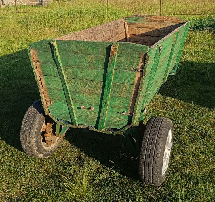 Саморобний причіп до тракторця