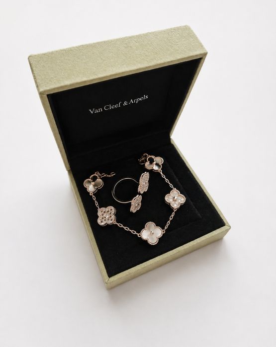 Van Cleef bransoletka srebrna!!