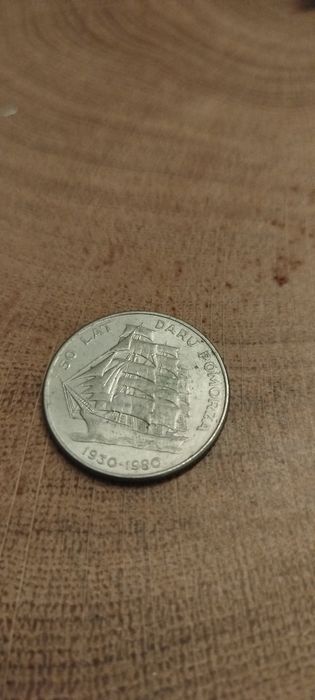 Moneta 50 zł Dar Pomorza 1980 | PRL | 50 Lat Daru Pomorza