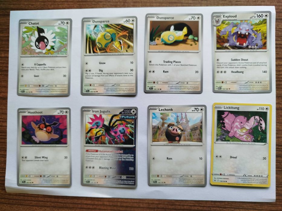 Cartas Pokémon TCG P 1.2