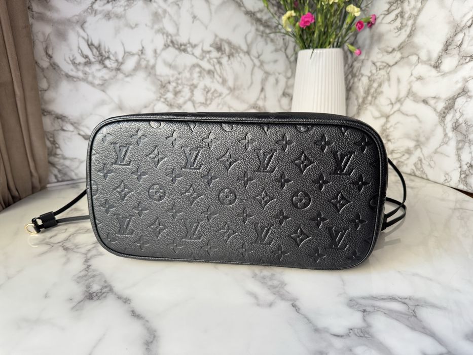 Torebka Neverfull MM Black Leather