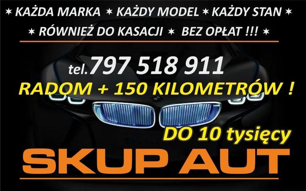 Skup Aut Samochodów Kasacja Złomowanie Pojazdów Warka Chynów Grobice Białobrzegi Grójec Grabów Magnuszew Białobrzegi Góra Kalwaria Głowaczów  Radom