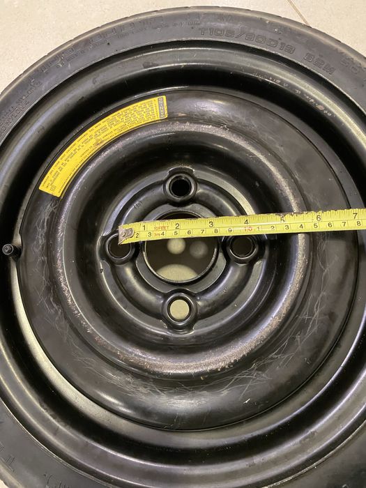 Pneu suplente 4x100 vw