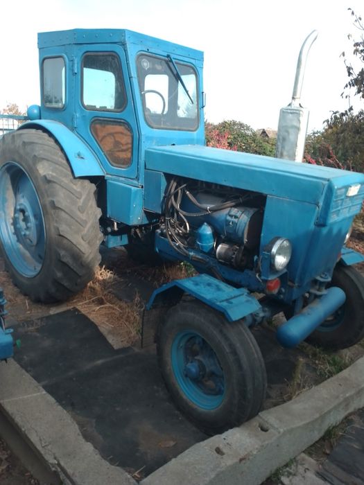 Т40 с прицепом и плуг