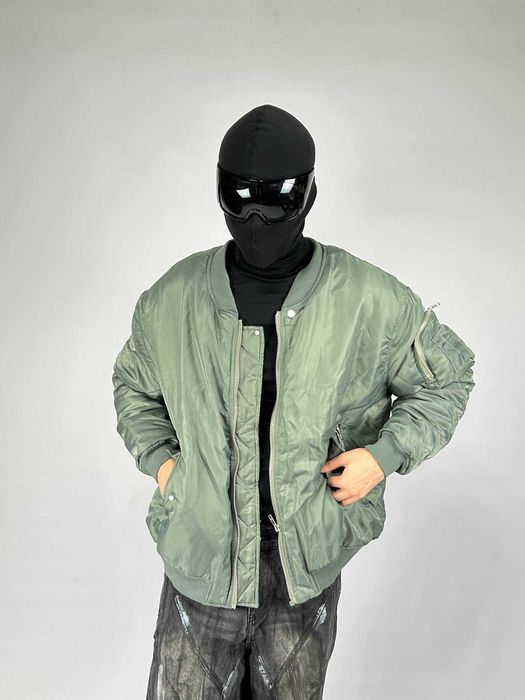 Бомбер Project GR zip Green Bomber куртка зіпка курточка jacket молния