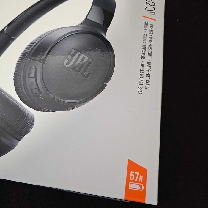 JBL Tune 520BT | Pure Bass  | 57h Autonomia | NOVO | SELADO